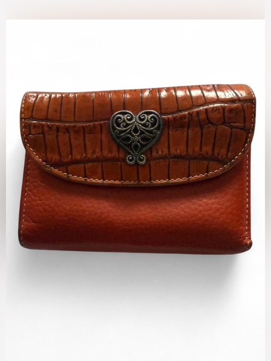 Brighton Handbags - Brighton | Bags |wallet

 Women’s  Orange Croc-Texture Leather
